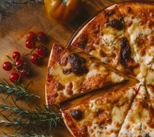 Cheesy Chicken Pizza